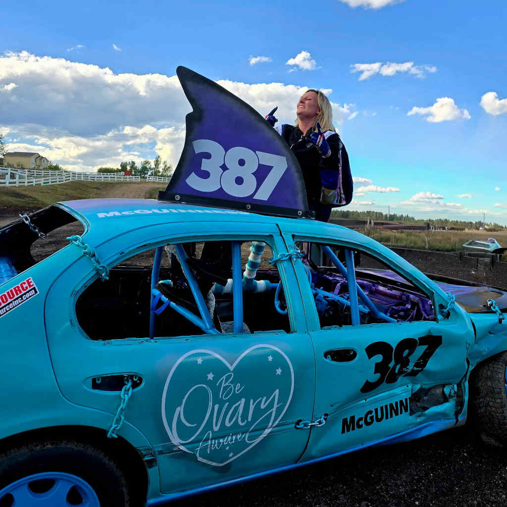 Demolition Derby Image Supporting Sue's Gift Non-Profit | Diamond Hail and Dent